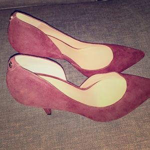 Michael Kors maroon colored size 9 heels